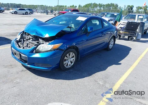 2012 Honda Civic Lx from USA, damaged, VIN 2HGFG3B56CH543418